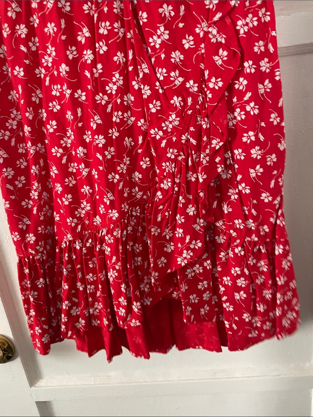 Lot of J. Crew Factory Floral Wrap Dresses - Picture 3 of 5